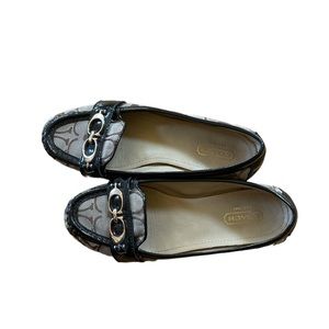 Coach Bailey’s canvas brown shoes size 5M